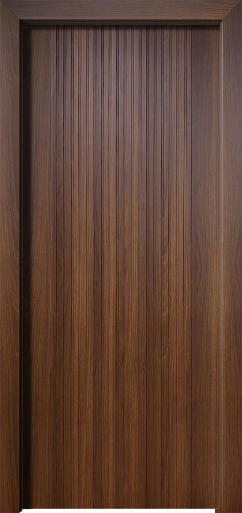 Экошпон с фрезеровкой Afina 02 орех 7801